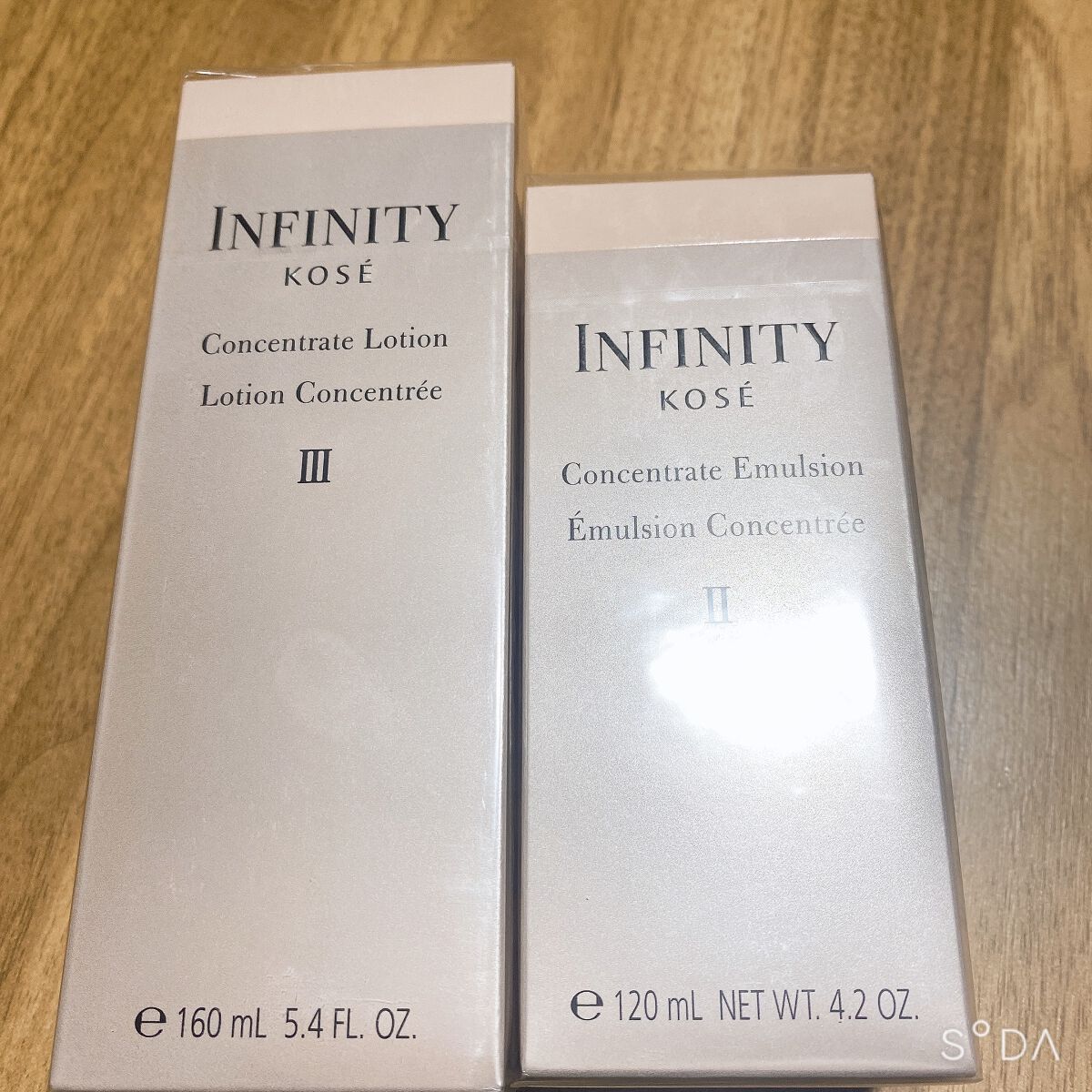 コンセントレート エマルジョン III/インフィニティ/乳液を使ったクチコミ（1枚目）