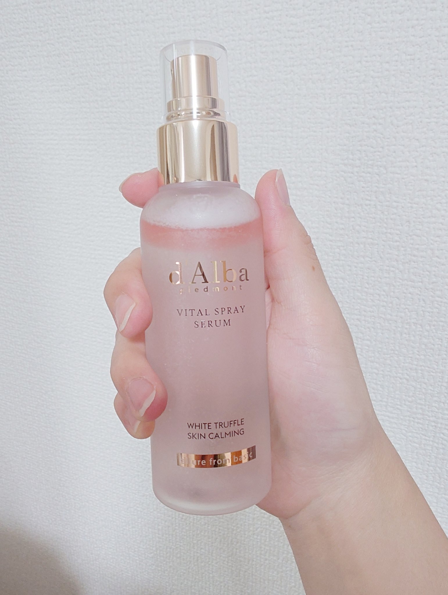 ダルバ ホワイトトリュフバイタルスプレーセラム/ダルバ/ミスト状化粧水を使ったクチコミ（2枚目）