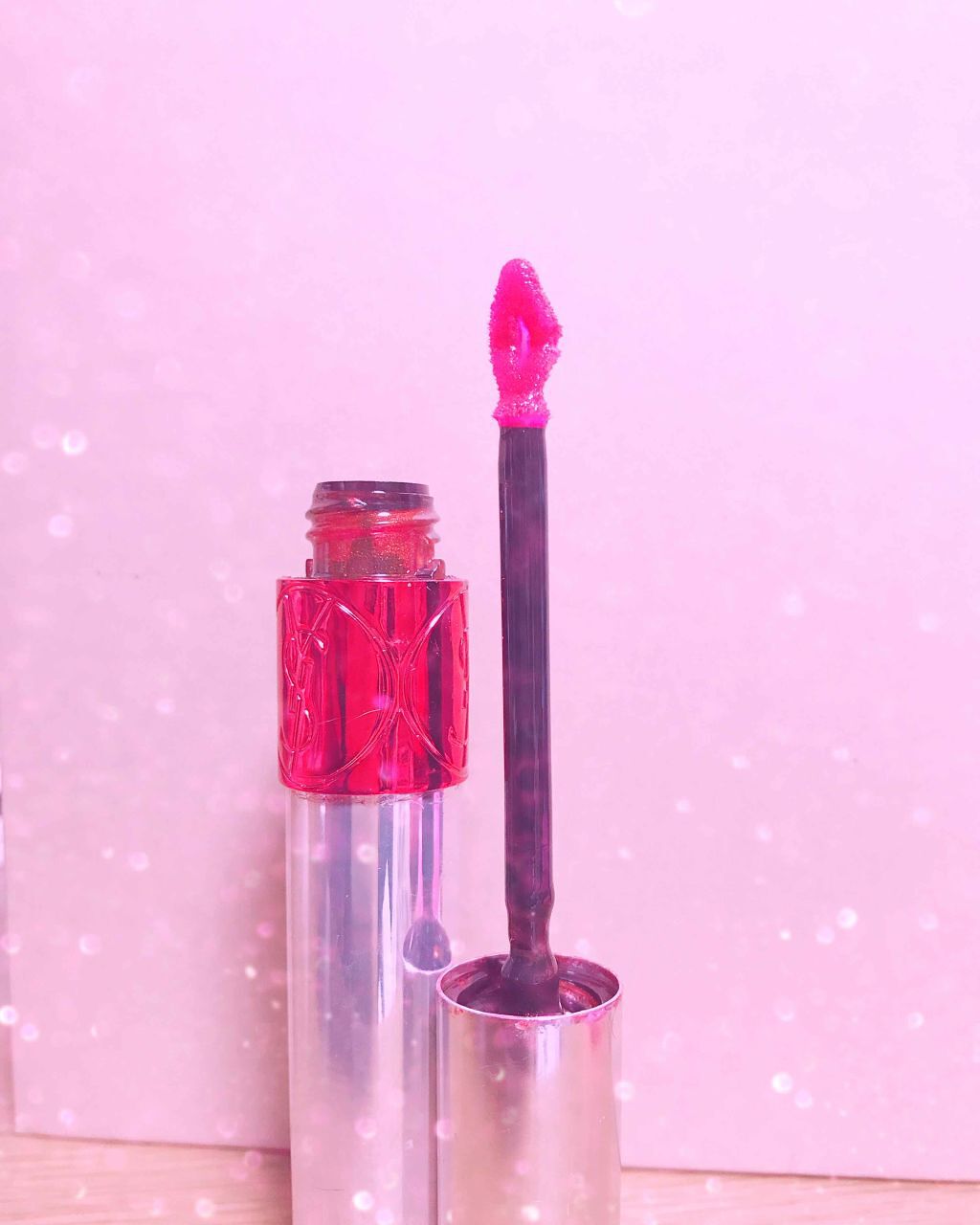 ヴォリュプテ ティントインオイル/YVES SAINT LAURENT BEAUTE/リップグロスを使ったクチコミ(2枚目)