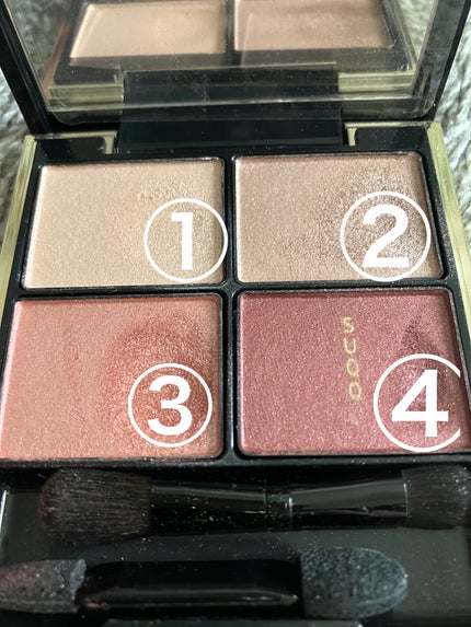 シグニチャー カラー アイズ/SUQQU/アイシャドウパレットを使ったクチコミ(2枚目)