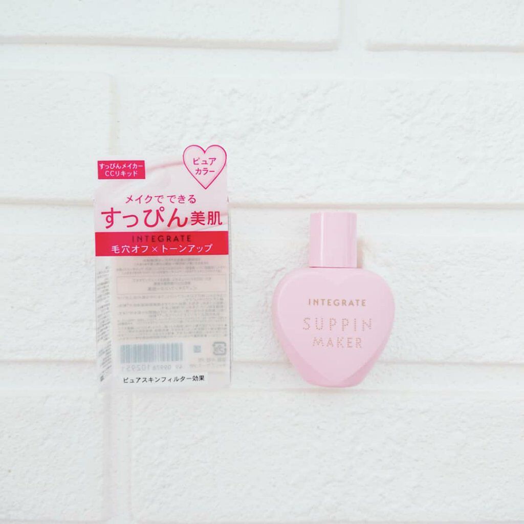 すっぴんメイカー　CCリキッド/インテグレート/CCクリームを使ったクチコミ（2枚目）