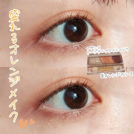 トーンアップアイシャドウ/CEZANNE/アイシャドウパレットを使ったクチコミ(1枚目)