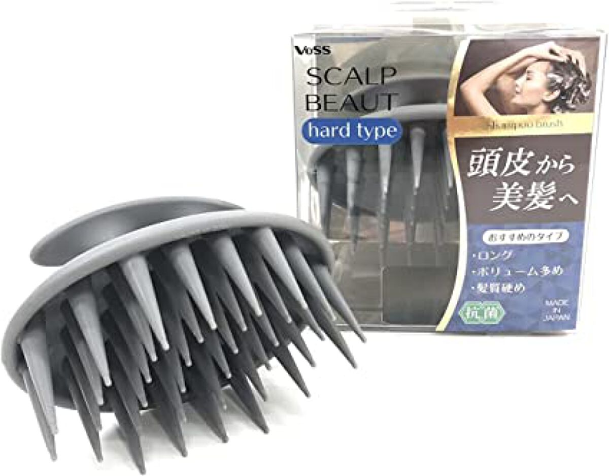 Vess スカルプビュートシャンプーブラシ(ハードタイプ) BEA-1201 / ベス