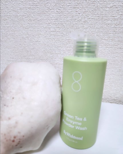 グリーンティー&エンザイムパウダーウォッシュ/By Wishtrend/洗顔パウダーを使ったクチコミ(4枚目)