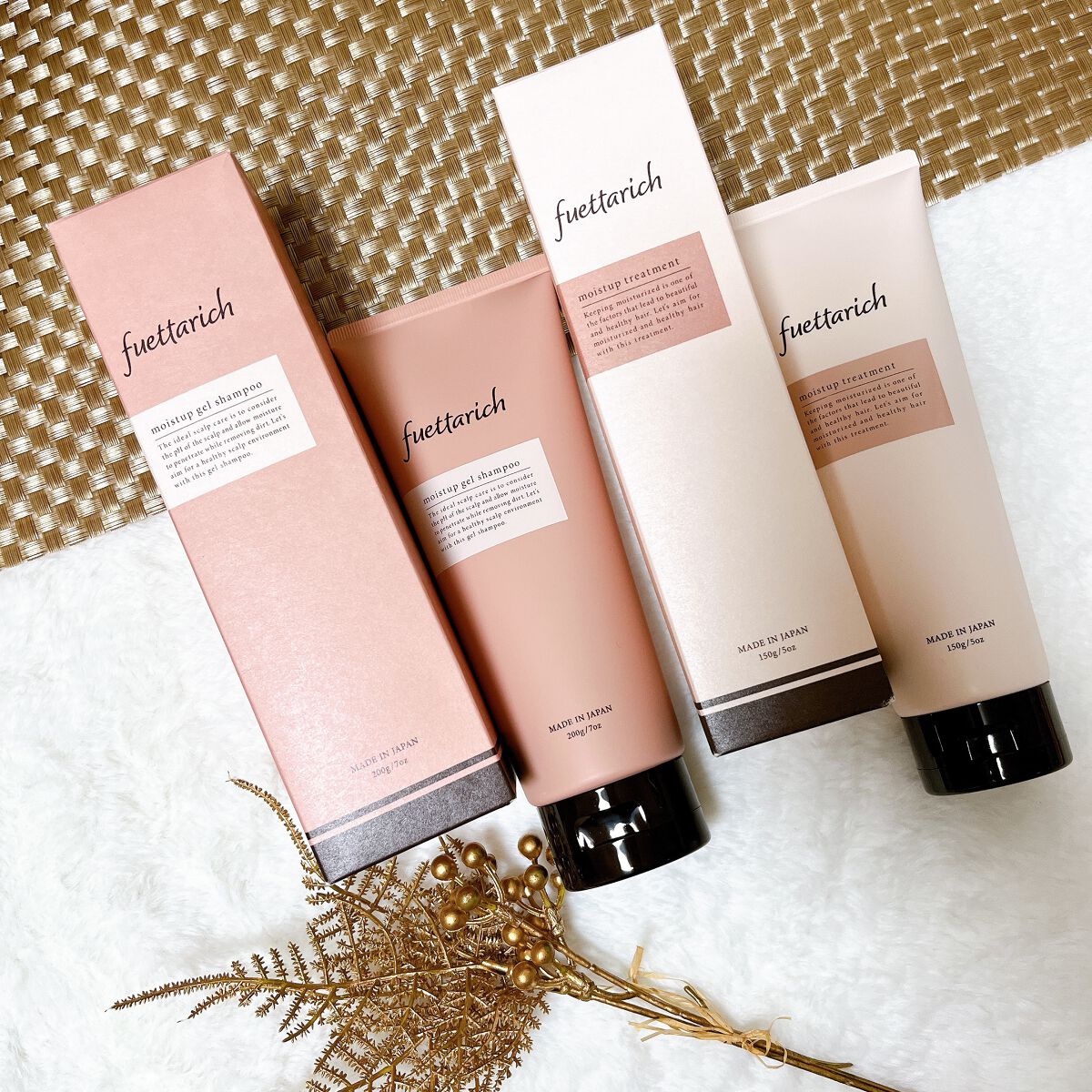 モイストアップ ジェル シャンプー/トリートメント/fuettarich (フエッタリッチ)/サロンシャンプーを使ったクチコミ（2枚目）