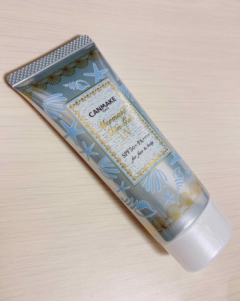 マーメイドスキンジェルUV/キャンメイク/日焼け止めジェルを使ったクチコミ(1枚目)