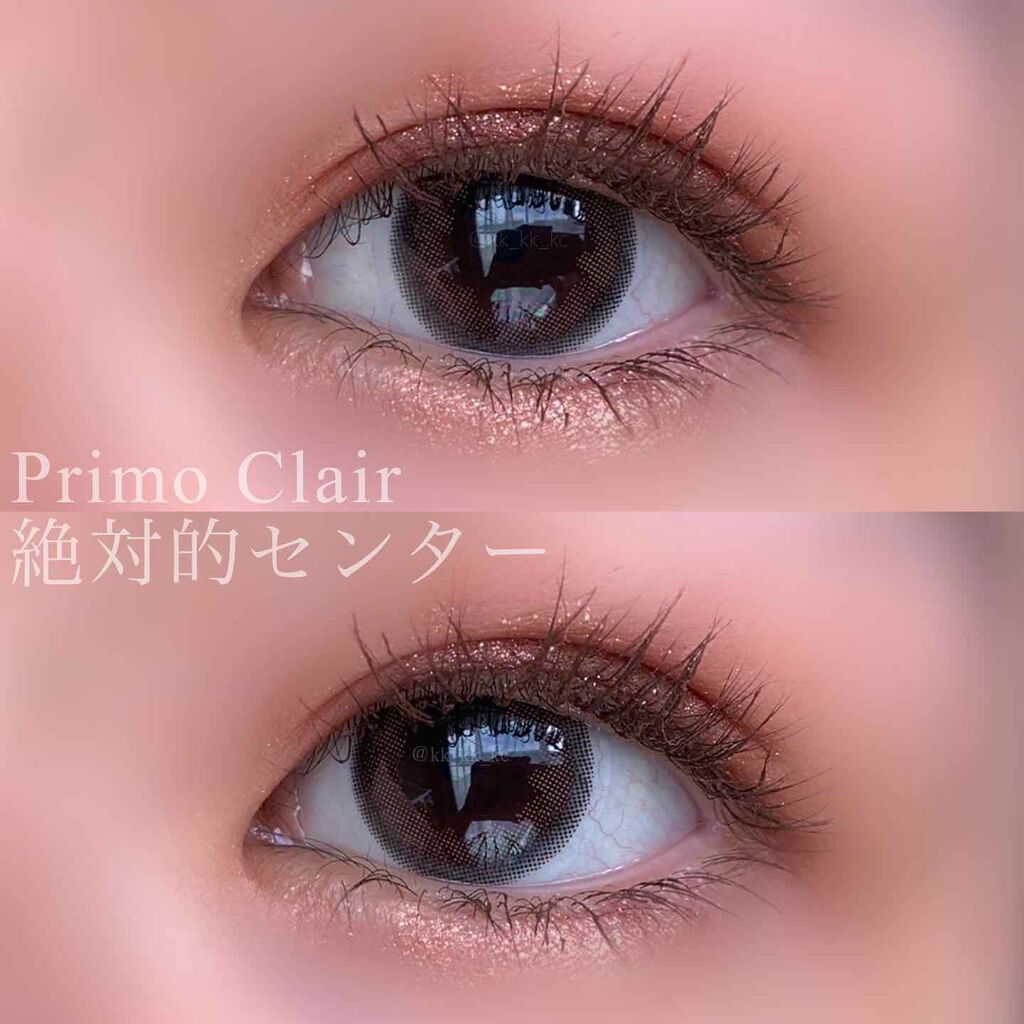 Primo Clair Monthly/Primo Clair Monthly/カラーコンタクトレンズを使ったクチコミ（1枚目）
