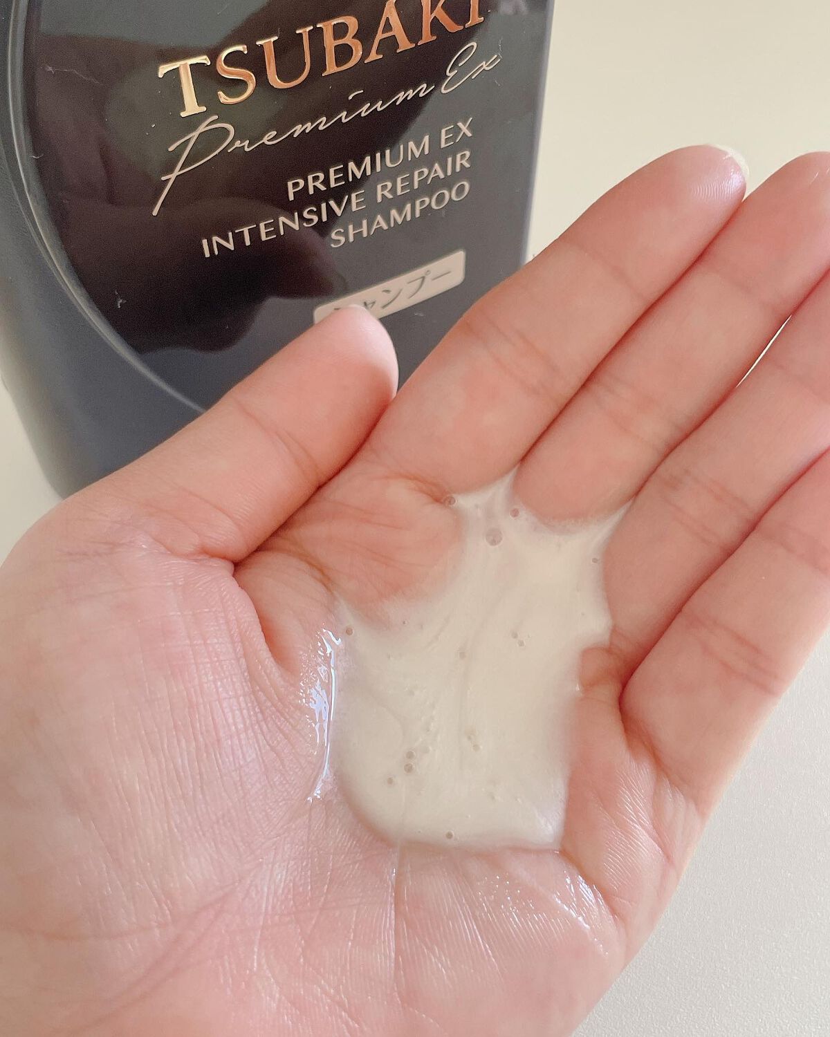 プレミアムEX インテンシブリペア <シャンプー>/コンディショナー<ヘアトリートメント> /TSUBAKI/市販シャンプーを使ったクチコミ(3枚目)