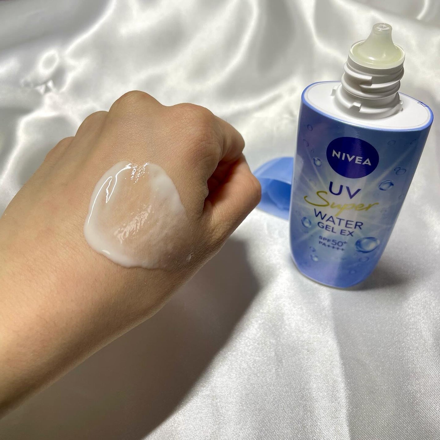 ニベアUV ウォータージェルEX/ニベア/日焼け止めジェルを使ったクチコミ(4枚目)