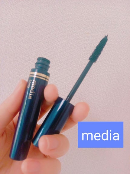 メディア ロングマスカラS BK(ブラック)/media/マスカラを使ったクチコミ(1枚目)