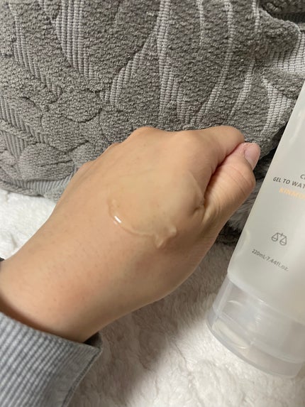 ジェルトゥウォーター クレンザー(KI)(朝洗顔料)/LAGOM /その他洗顔料を使ったクチコミ(5枚目)