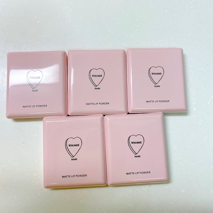マットリップパウダー/WHOMEE/口紅を使ったクチコミ(2枚目)