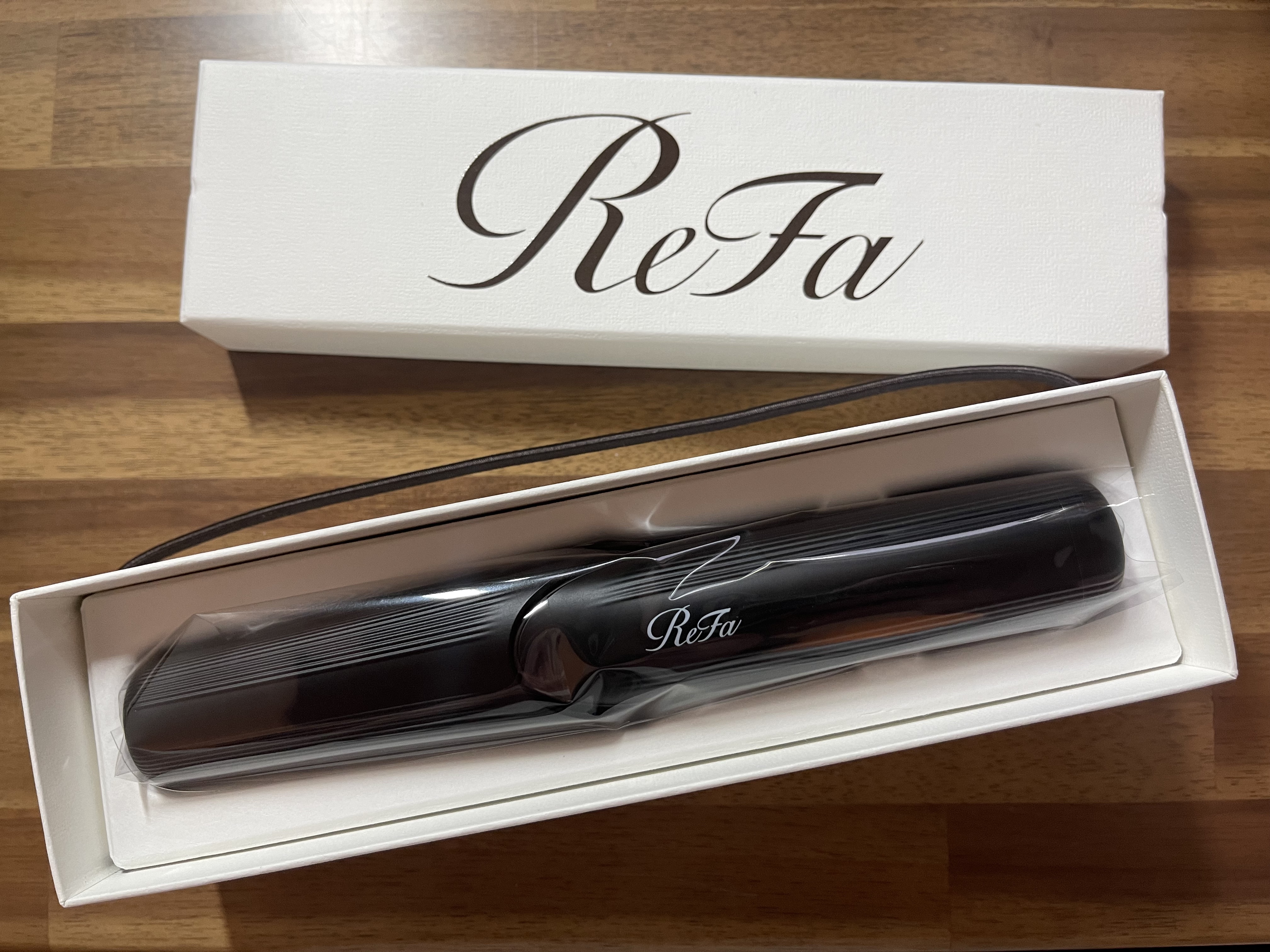 リファフィンガーアイロン ST ブラック/ReFa/ストレートアイロンを使ったクチコミ（1枚目）