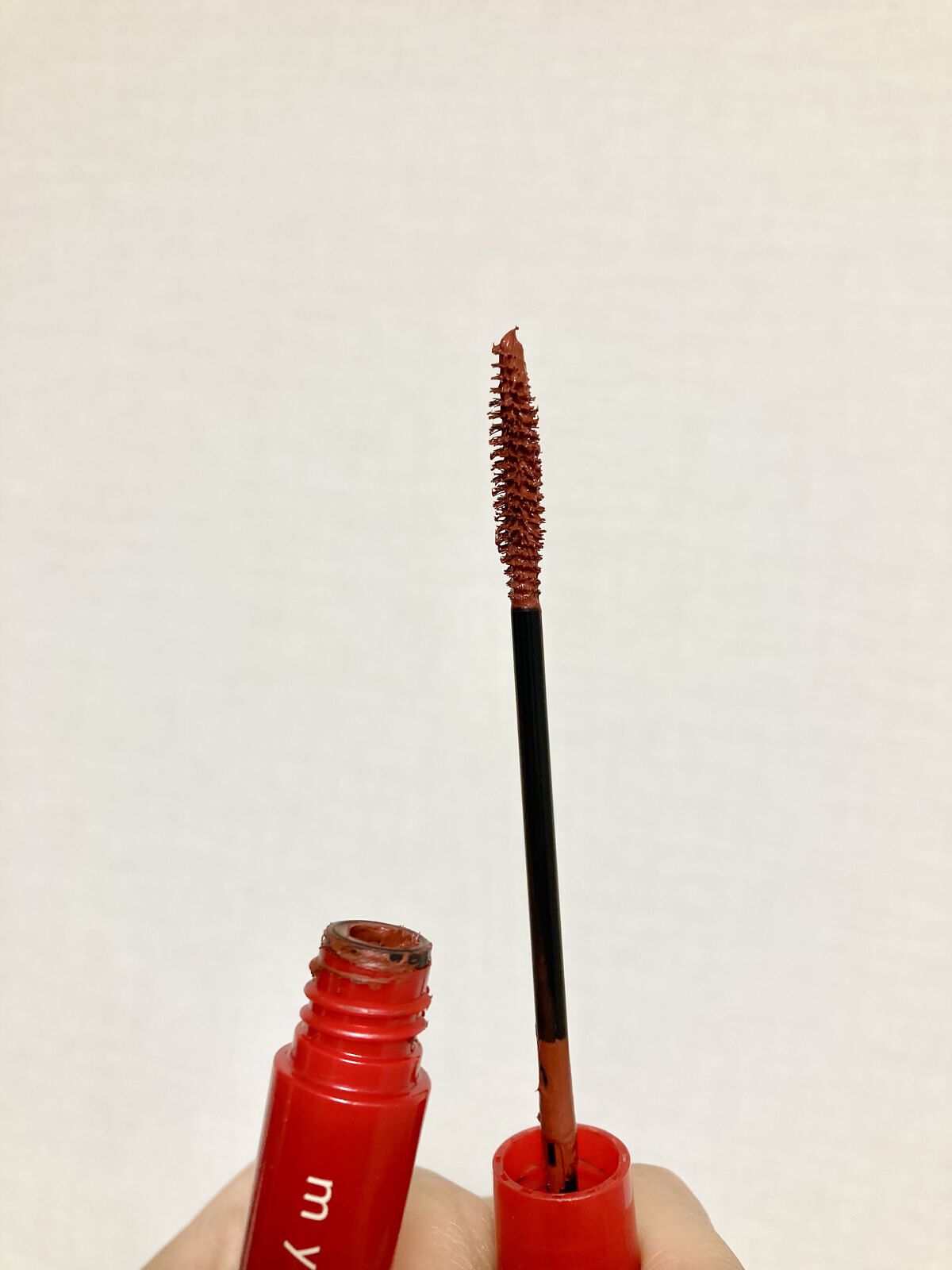 オペラ マイラッシュ アドバンスト 02 テラコッタブラウン（限定色）/OPERA/マスカラを使ったクチコミ（2枚目）