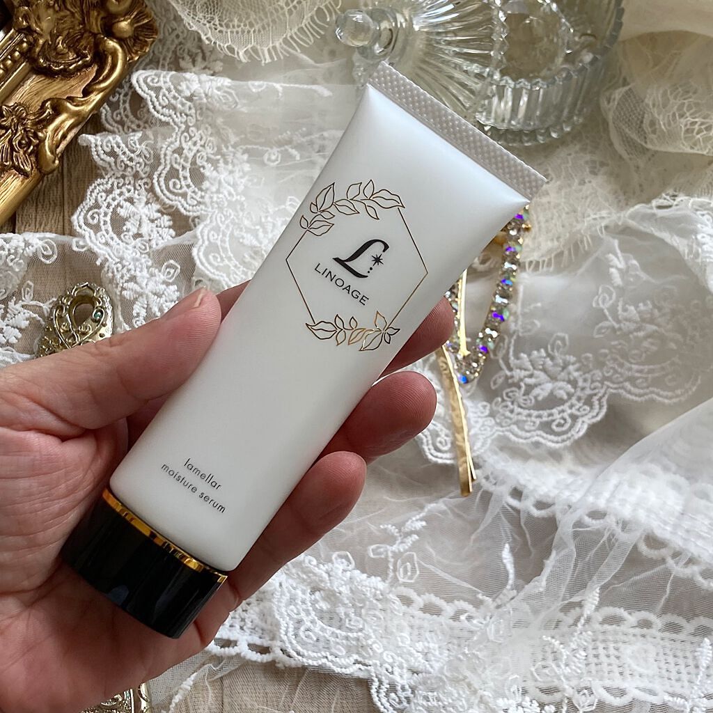 ラメラモイスチャーセラム/LINOAGE/美容液を使ったクチコミ（2枚目）