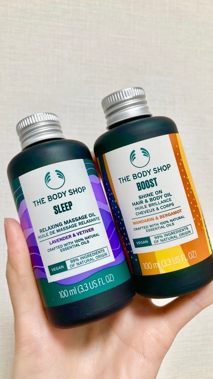 ウェルネス マッサージオイル ラベンダー&ベチバー/THE BODY SHOP/ボディオイルを使ったクチコミ(1枚目)