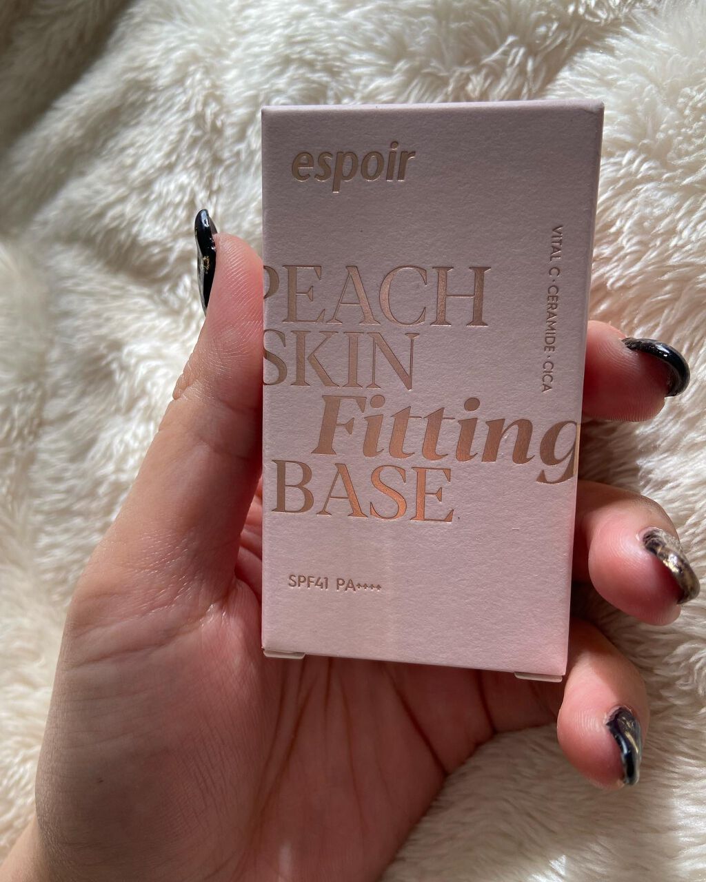 ピーチスキンフィッティングベース/espoir/化粧下地を使ったクチコミ(2枚目)