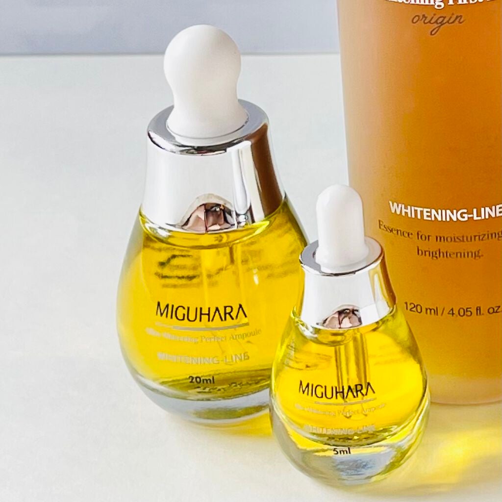 Ultra Whitening Perfect Ampoule/MIGUHARA/美容液を使ったクチコミ(1枚目)