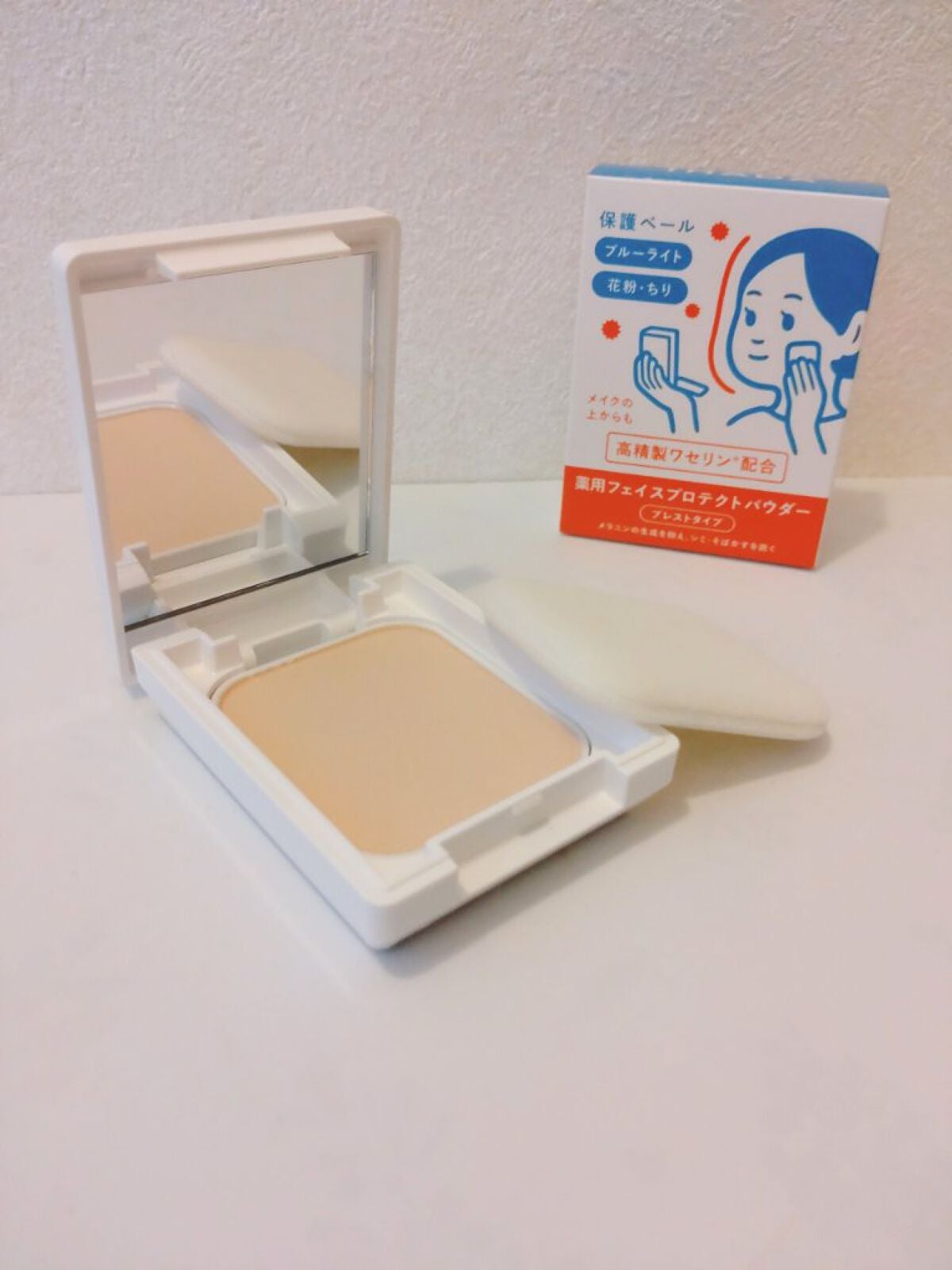 薬用フェイスプロテクトパウダー/IHADA/プレストパウダーを使ったクチコミ(1枚目)