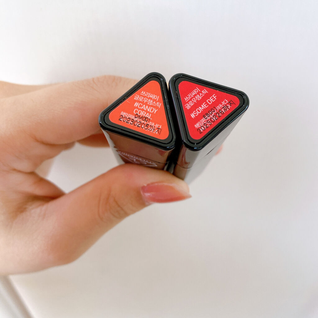 GLOW JAM STICK/3CE/口紅を使ったクチコミ（2枚目）