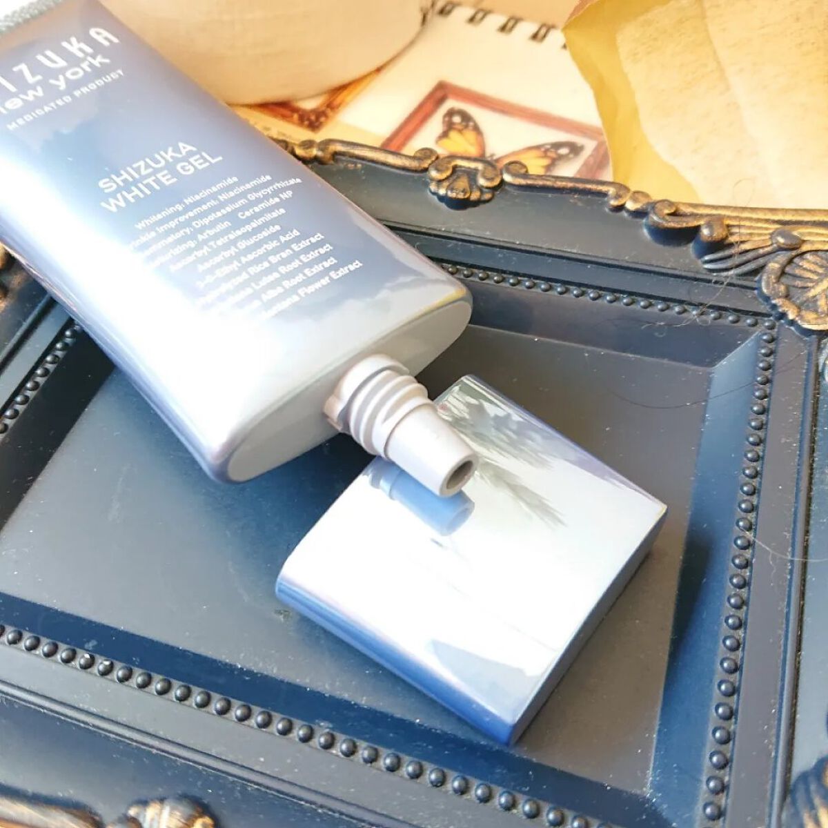 シズカホワイトゲル/Shizuka BY SHIZUKA NEWYORK/オールインワン化粧品を使ったクチコミ（3枚目）