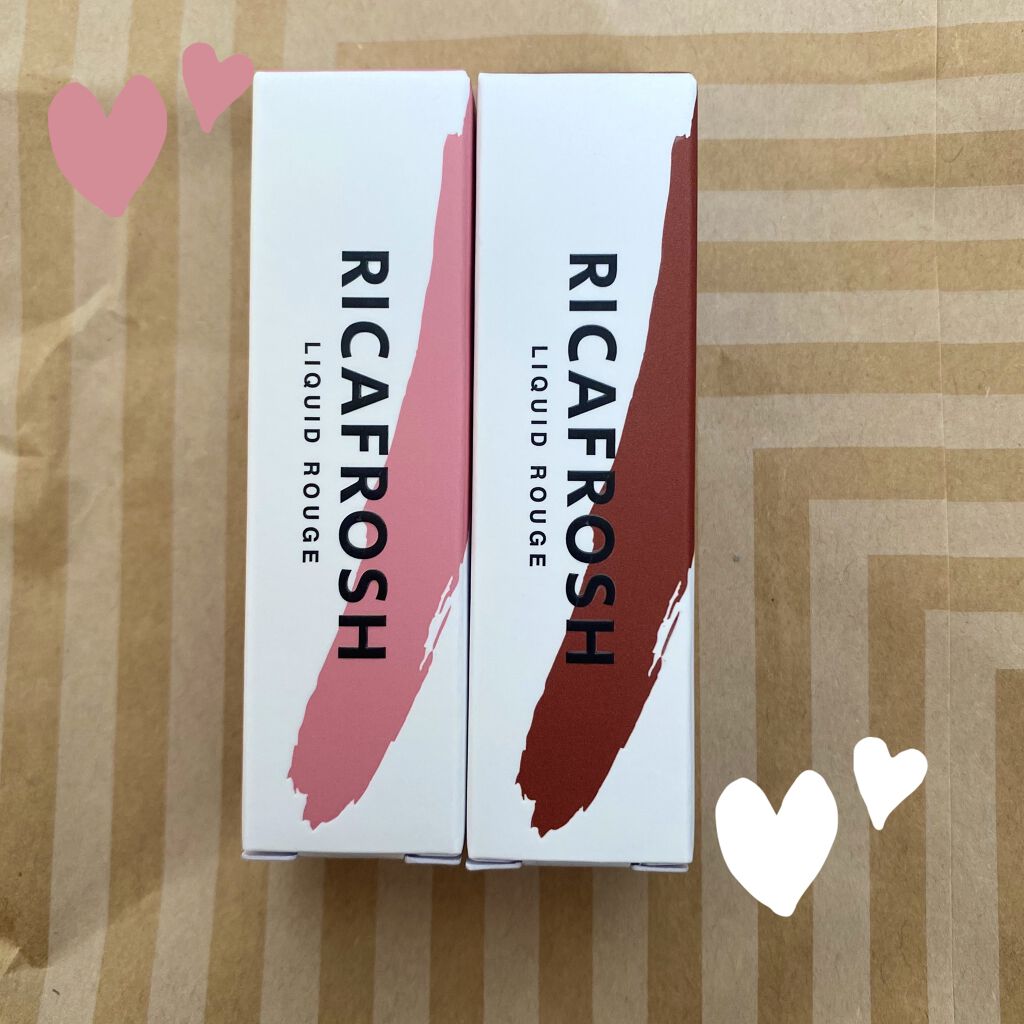 ジューシーリブティント/RICAFROSH/リップティントを使ったクチコミ（1枚目）