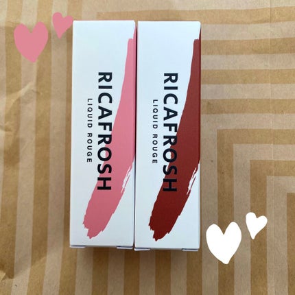 ジューシーリブティント/RICAFROSH/リップティントを使ったクチコミ(1枚目)