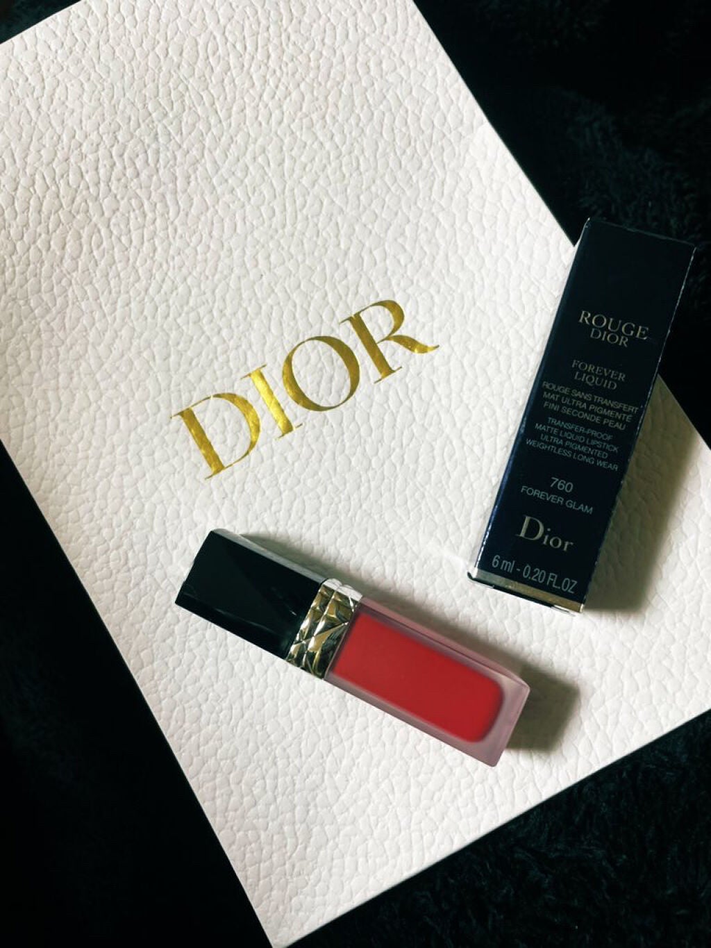 ルージュ ディオール フォーエヴァー リキッド/Dior/口紅を使ったクチコミ(1枚目)
