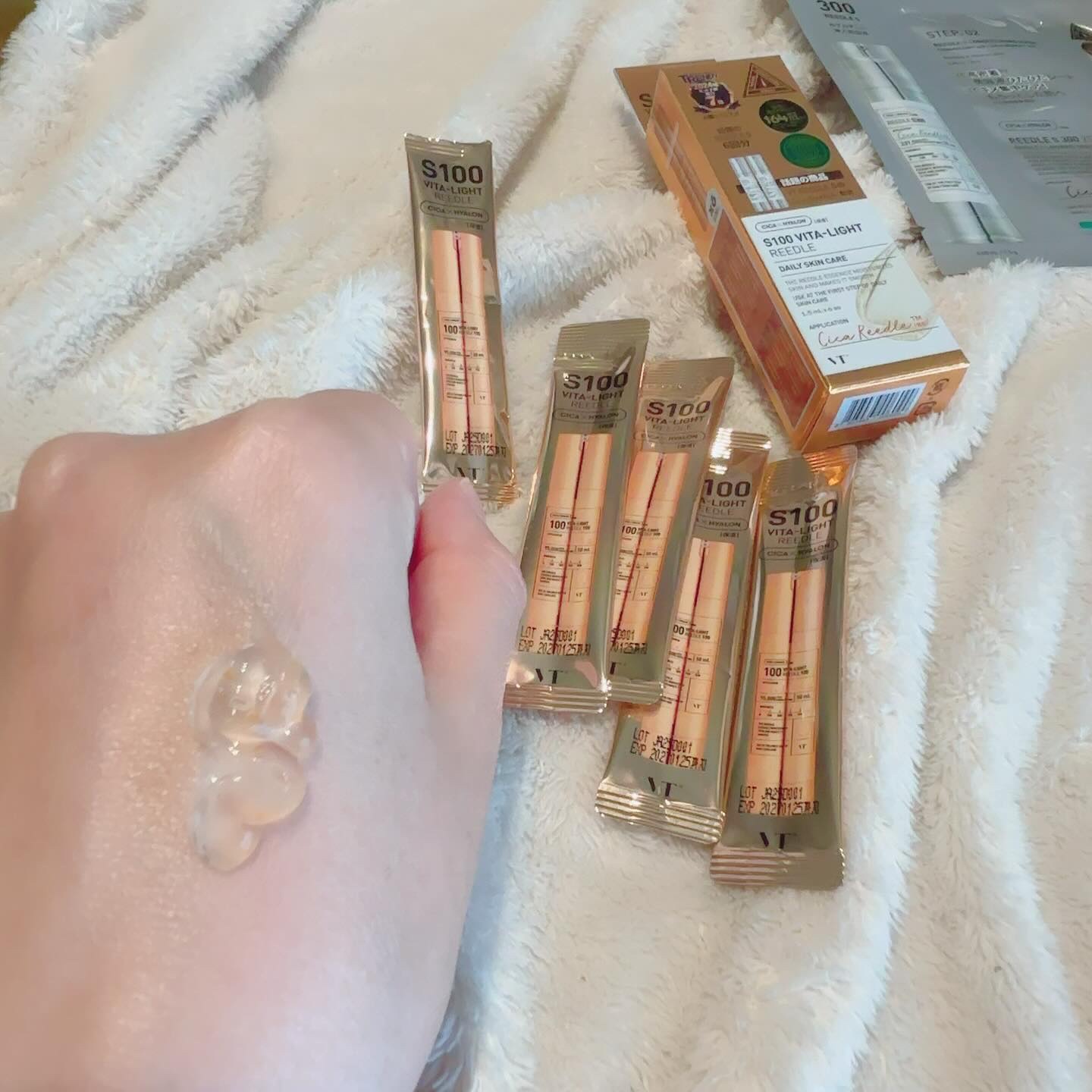 リードルS 300 2ステップマスク/VT/シートマスク・パックを使ったクチコミ（2枚目）