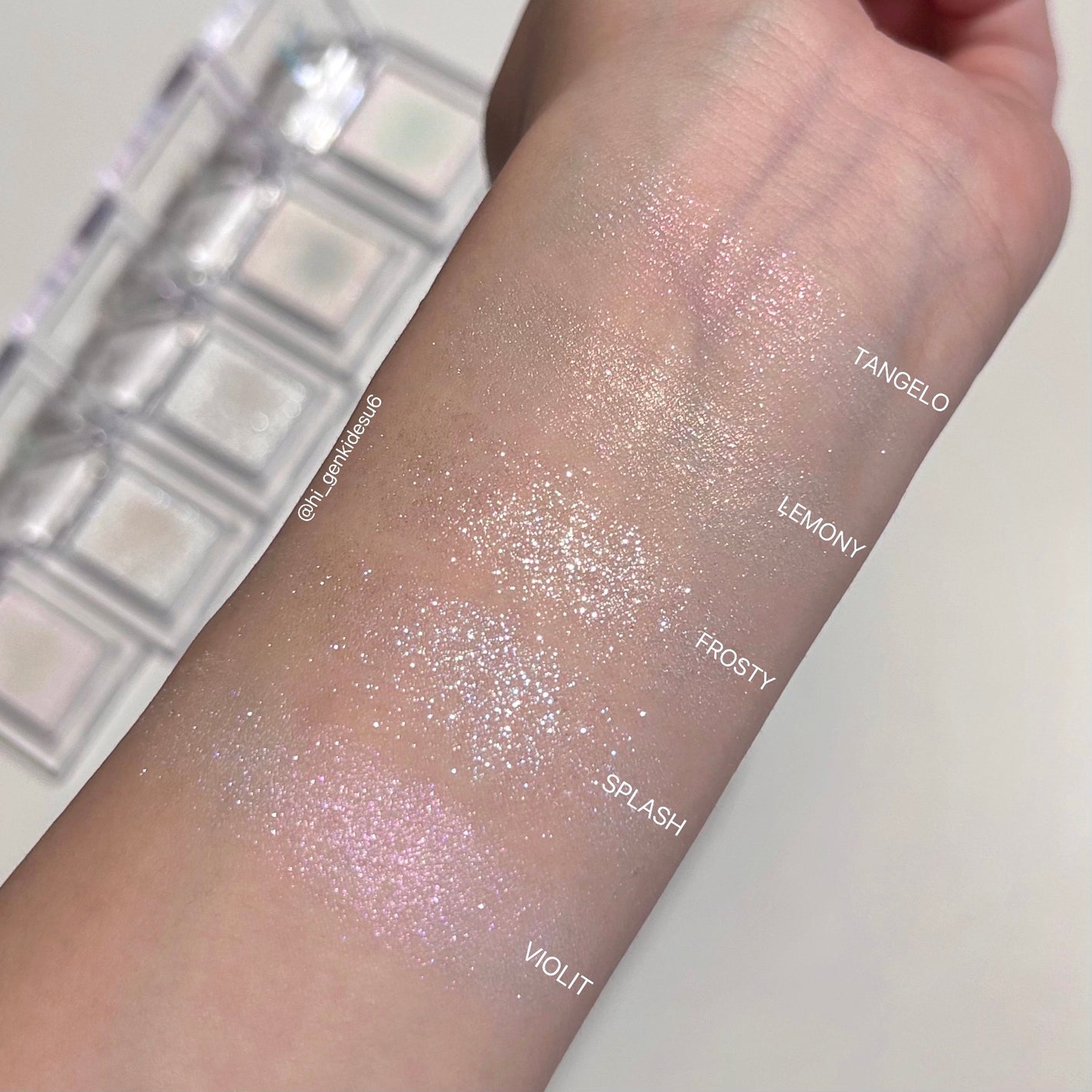 マイフェイブピースアイシャドウ/HOLIKA HOLIKA/単色アイシャドウを使ったクチコミ(4枚目)