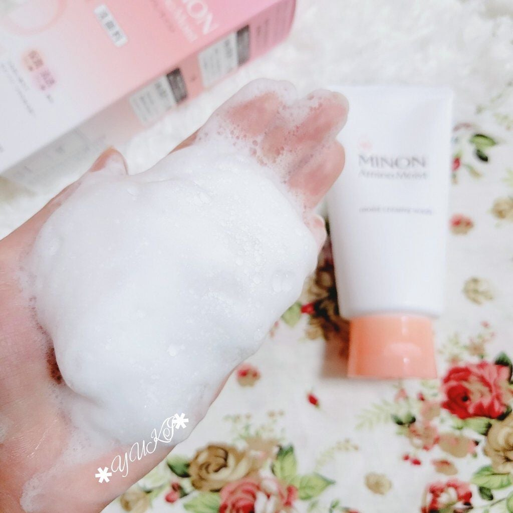 アミノモイスト モイストクリーミィ ウォッシュ/ミノン/洗顔フォームを使ったクチコミ(6枚目)
