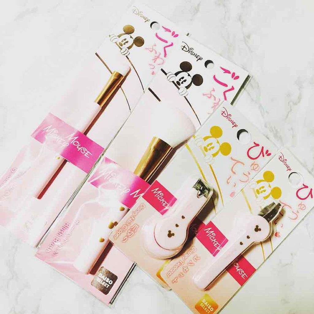 春姫 チークブラシ/DAISO/メイクブラシを使ったクチコミ(1枚目)