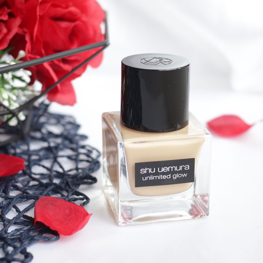 アンリミテッド グロー フルイド/shu uemura/リキッドファンデーションを使ったクチコミ(1枚目)