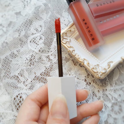 カラーウェイベルベットリップティント/BUNLAB/リップティントを使ったクチコミ(5枚目)