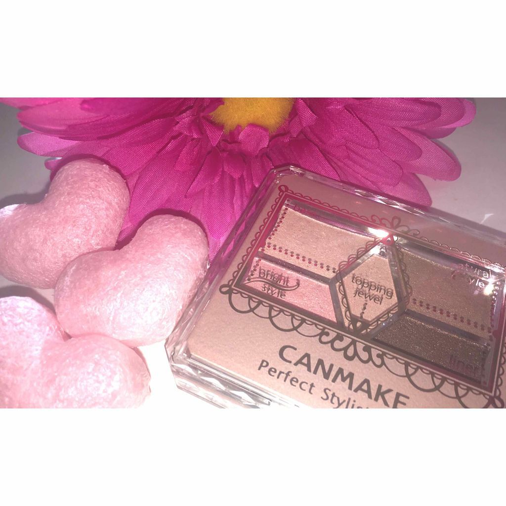 【旧品】パーフェクトスタイリストアイズ/キャンメイク/アイシャドウパレットを使ったクチコミ（1枚目）