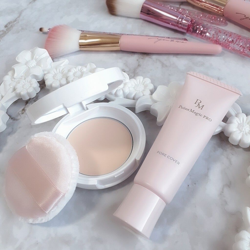 プレストパウダー C/ポイントマジックPRO/プレストパウダーを使ったクチコミ（1枚目）