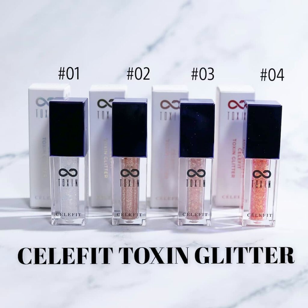 TOXIN GLITTER/CELEFIT/リキッドアイシャドウを使ったクチコミ(1枚目)