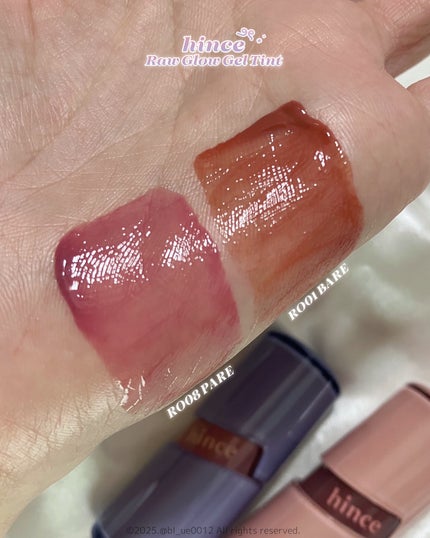 ロウグロウジェルティント/hince/リップティントを使ったクチコミ(4枚目)