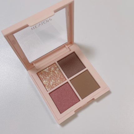 レブロン ダズル アイシャドウ クアッド/REVLON/アイシャドウパレットを使ったクチコミ(2枚目)