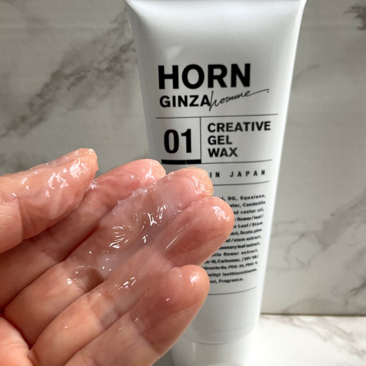 HORNクリエイティブジェルワックス/HORN/ヘアワックス・クリームを使ったクチコミ(4枚目)