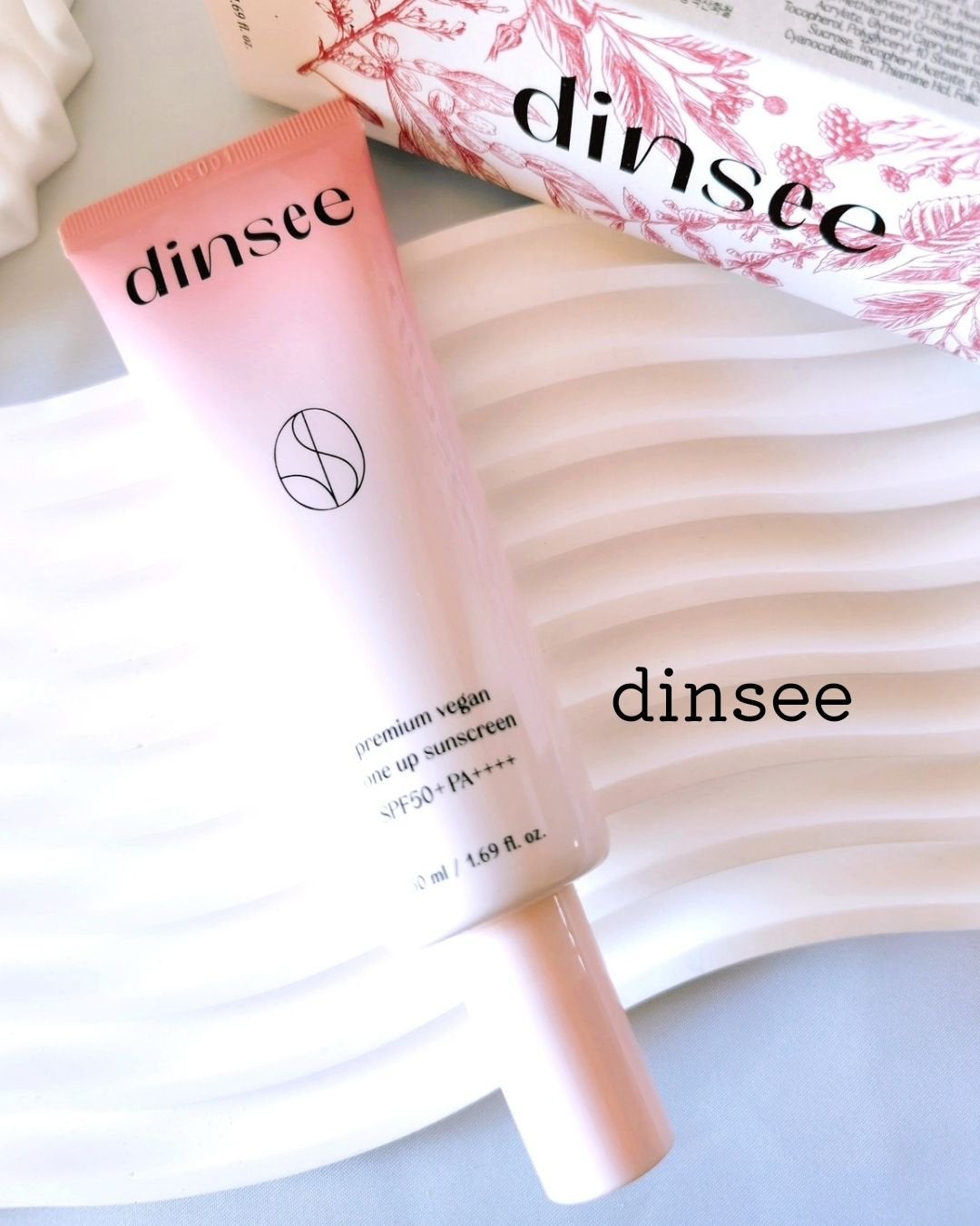 プレミ アムビーガン トーンアップ日焼け止め SPF50+PA++++/dinsee/日焼け止めミルクを使ったクチコミ(1枚目)