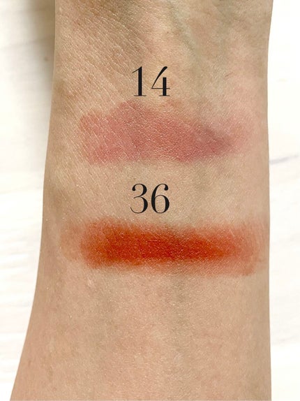 ルージュ デコルテ 36/DECORTÉ/口紅を使ったクチコミ(2枚目)