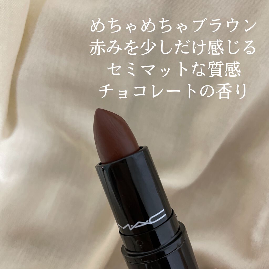 ラブ ミー リップスティック /M・A・C/口紅を使ったクチコミ（2枚目）