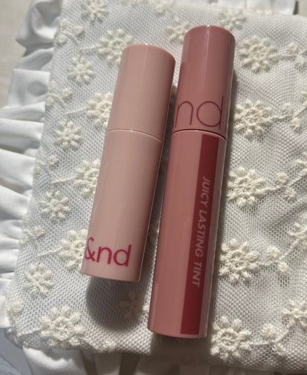 ジューシーラスティングティント/rom&nd/リップティントを使ったクチコミ(1枚目)