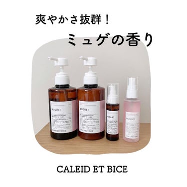 アテンゾ パルファム ヘアオイル しっとり(ミュゲ)/CALEIDO ET BICE/ヘアオイルを使ったクチコミ（1枚目）