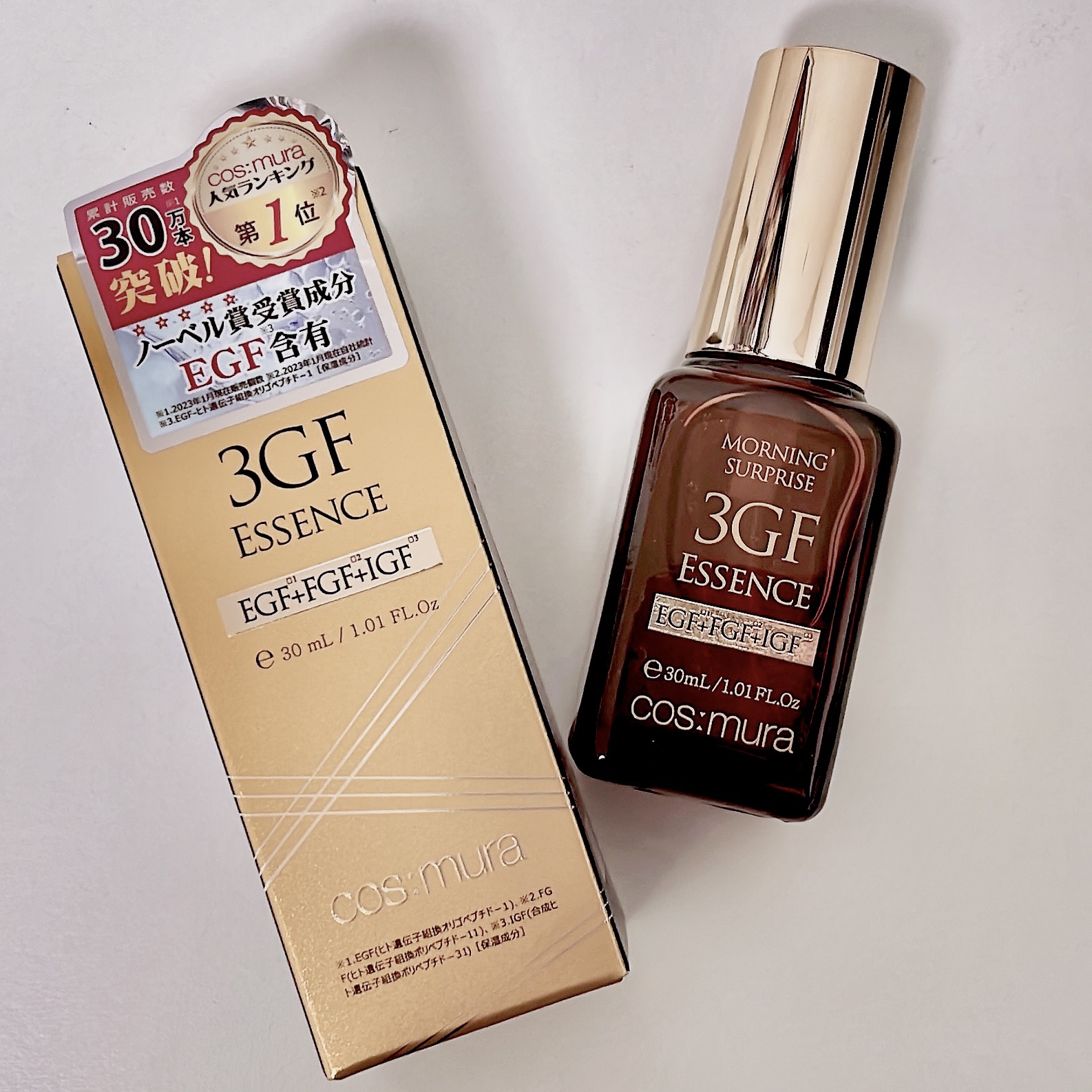3GF リペアエッセンス/cos:mura/美容液を使ったクチコミ（2枚目）