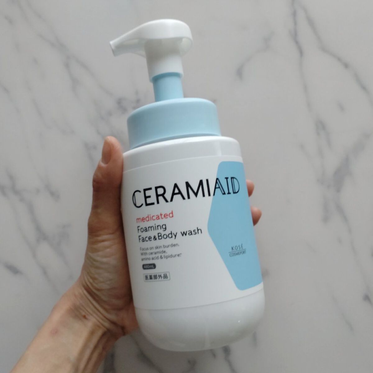 薬用 フェイス＆ボディウォッシュ/セラミエイド/ボディソープを使ったクチコミ（2枚目）