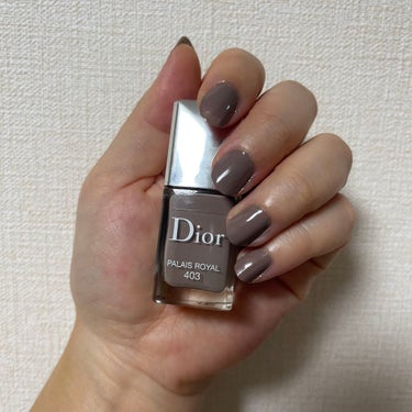 ディオール ヴェルニ 403 パレ ロワイヤル（生産終了）/Dior/マニキュアを使ったクチコミ（2枚目）