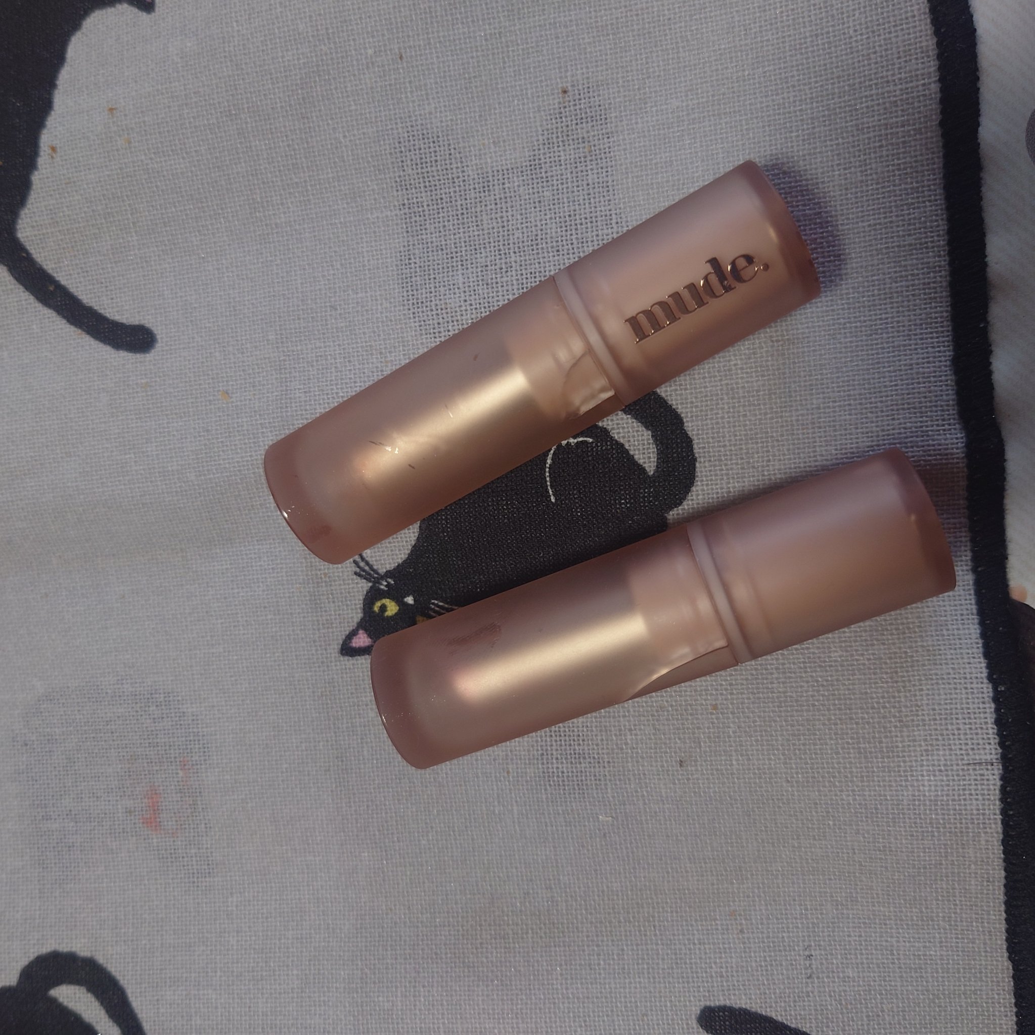 ベアーシャインリップバーム 03 COZY RED/mude./口紅を使ったクチコミ（1枚目）