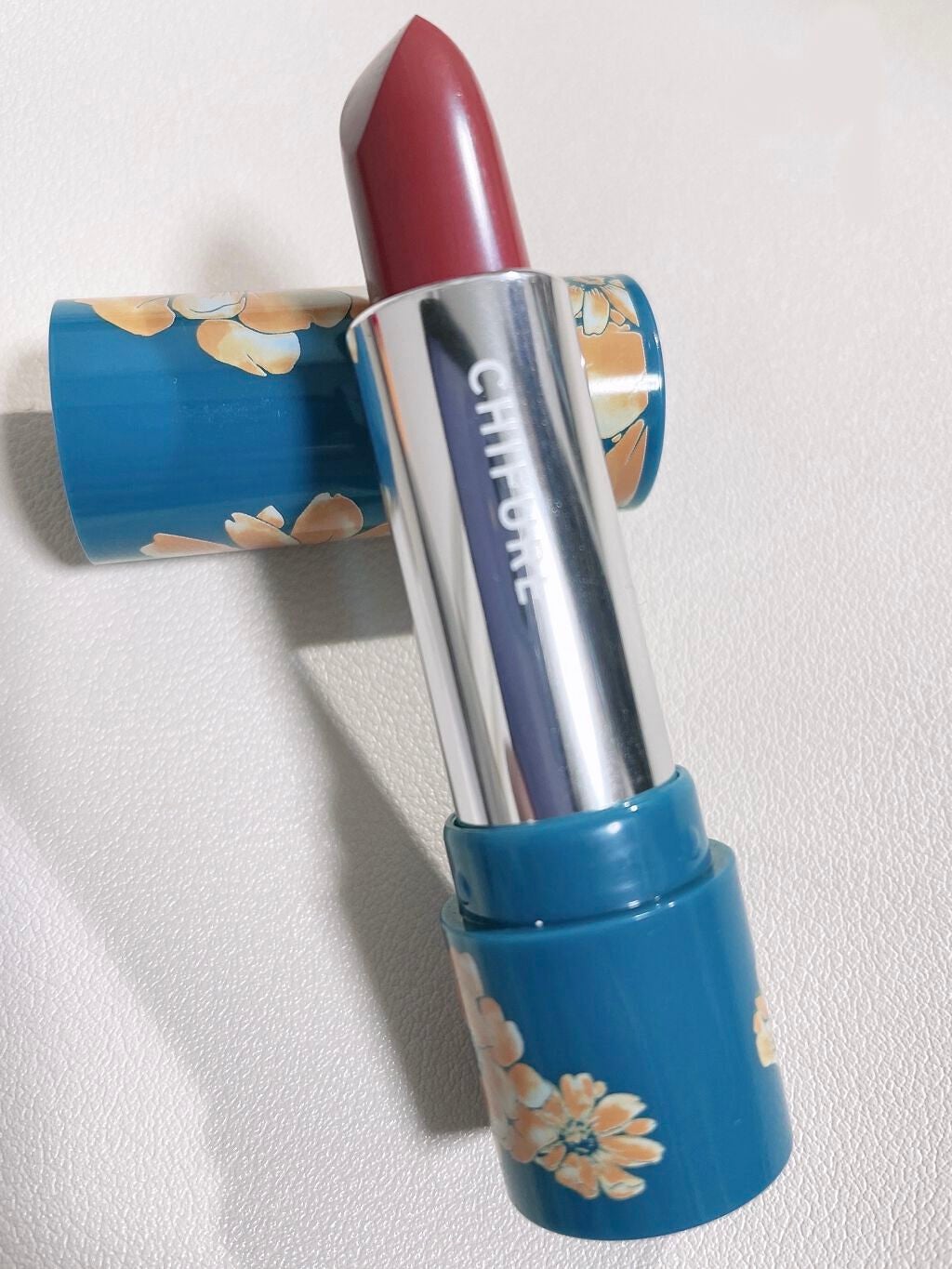 口紅(詰替用)/ちふれ/口紅を使ったクチコミ(5枚目)